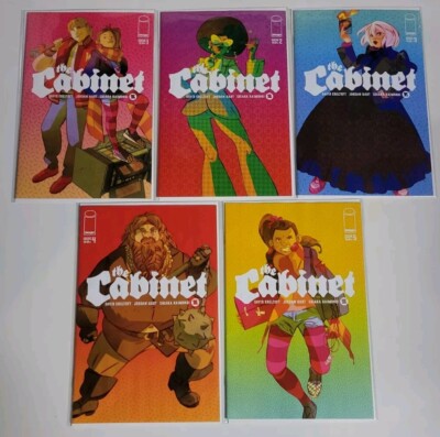 CABINET (2024) #1 2 3 4 5 VF+ COMPLETE SERIES SET COVER A IMAGE COMICS