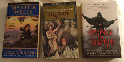 3 Fantasy PBs: Wizard Hunters, Anvil of Ice, Prince of Thorns