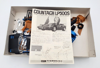 Vintage Fujimi Midship 1976 Lamborghini Countach LP500S 1:20 | eBay