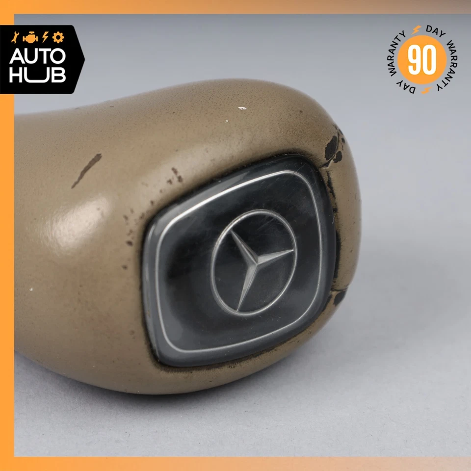 95-02 Mercedes R129 SL500 SL320 palanca de cambios de piso perilla beige OEM Foto 2 de 4
