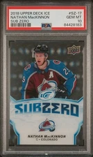 2018 Upper Deck Ice Nathan Mackinnon Sub Zero PSA 10 Pop 2