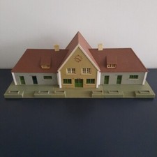 Jouef HO 846 + 847 Gare Decor Circuit Train Vintage Modelisme Ferroviaire