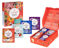 Lovare Schwarzer Tee Black Tea Assorted 32X2G Schwarze Tee Teebeutel