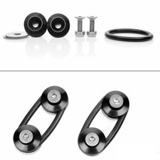 Aluminum JDM Quick Release Fasteners Bumper For Car Trunk Fender Hatch Lids Kit