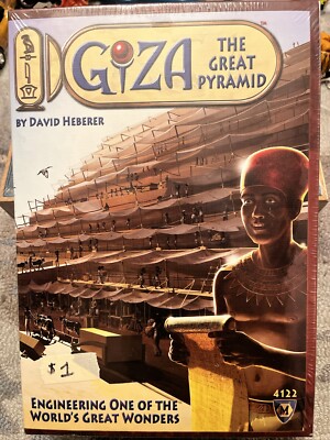 Giza The Great Pyramid Game David Herber Mayfair Euro Board Game NEW/SEALED