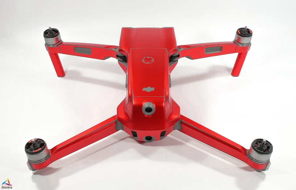 DJI AIR 2s - SKIN - Chrom Rot - Bild 3 von 4