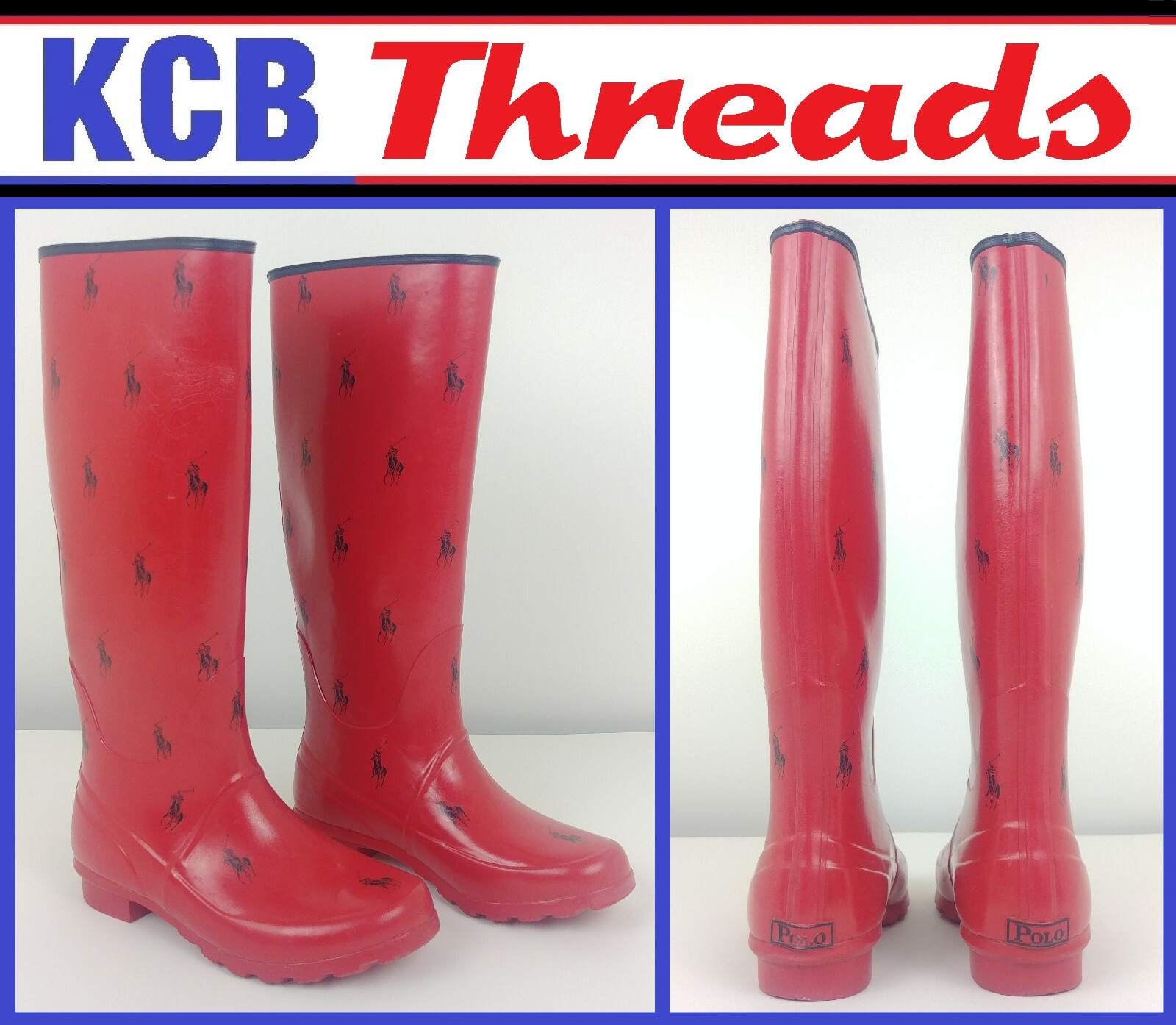 polo ralph lauren rain boots women's