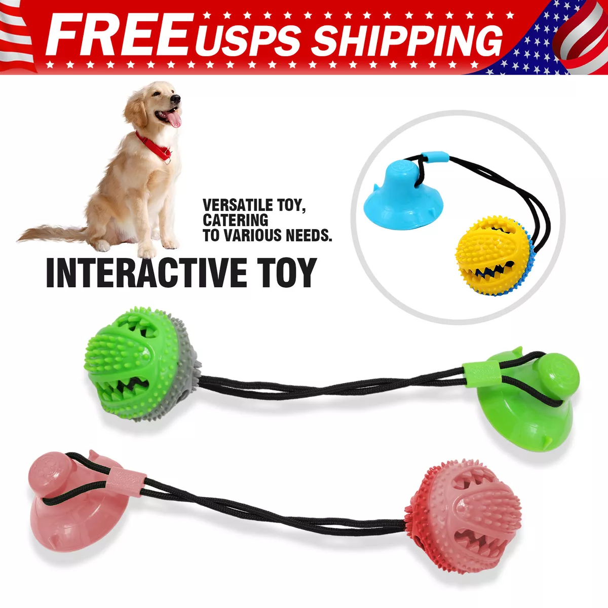 Interactive dog toys with food