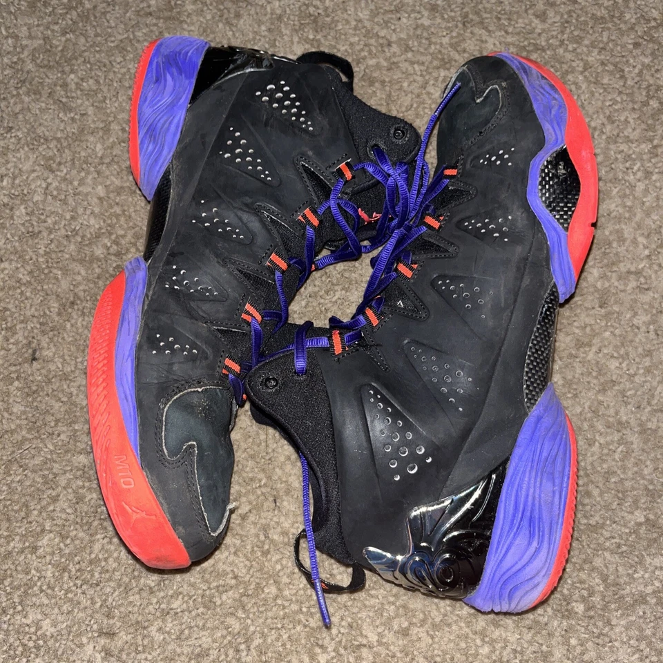 Zapatilla deportiva Nike Air Jordan Melo M10 negra infrarroja 23 Dark Concord talla 11 Eur 45 Foto 2 de 4