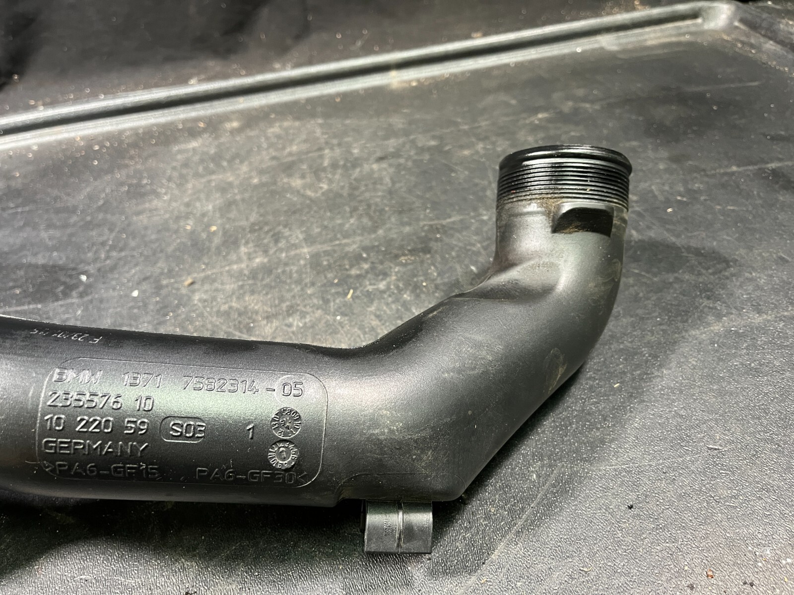 20112016 BMW N55 535I 640I 3.0L CHARGE INTERCOOLER AIR TRACT TUBE HOSE