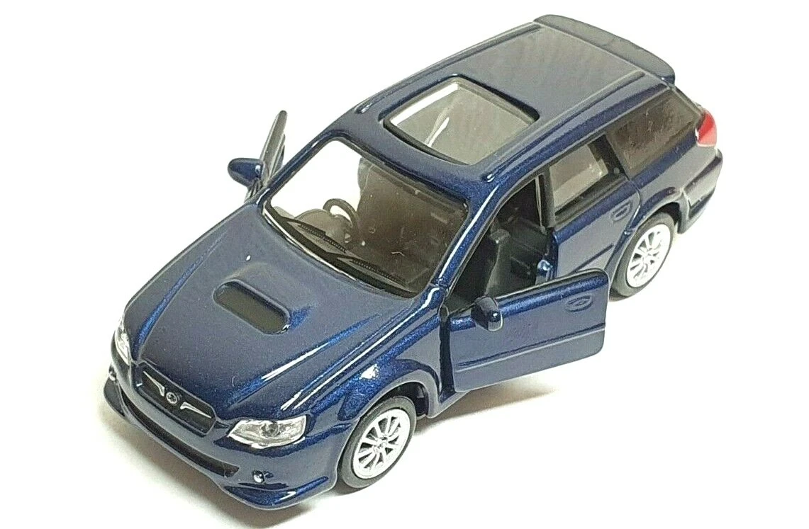 1/60 Konami J Owners Collection SUBARU LEGACY TOURING WAGON BLUE diecast  model