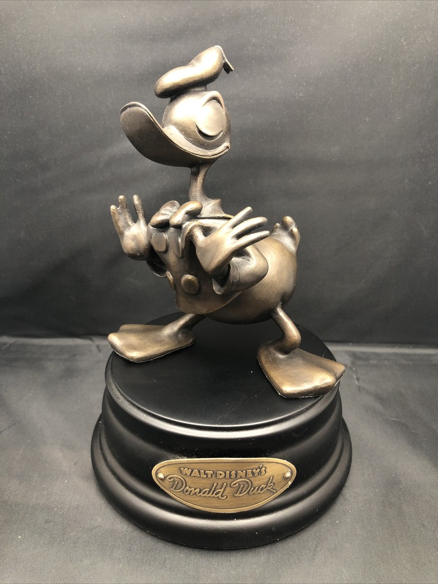 Extremely Rare! Walt Disney Donald Duck 70th Anniversary Bronze LE
