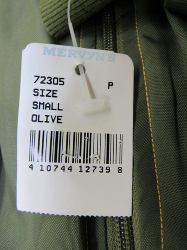 Vintage Kids MA-1 Style SURPLUS Flight Jacket Nylon New Old Stock from MERVYN'S - Picture 12 of 12