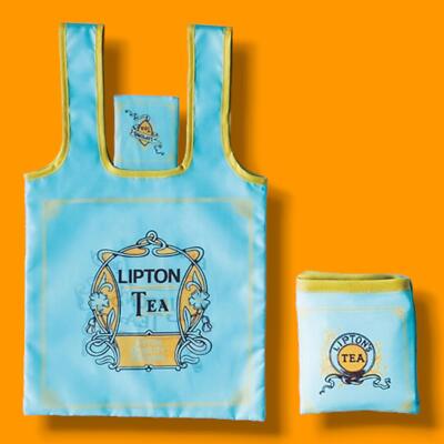 Bandai Namco Lipton Tea Curl Tote Kuruntoto Resuable Recycle Eco Bag A