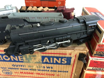 Lionel Usa Spur 0 Komplettes Zugset 1515 Ws Mit Dampflok 2065 Aus 50Er  Jahren !! | Ebay