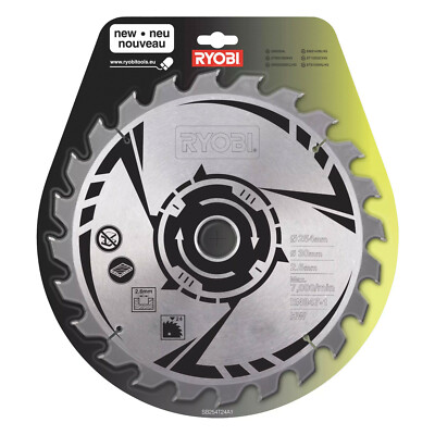 Ryobi 254 mm HM Sägeblatt Kreissägeblatt SB254T24A1 5132002621