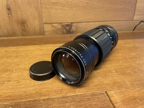 *For Parts : Exc+3* Fuji EBC Fujinon T 200mm F/4.5 Telephoto Lens M42 From Japan