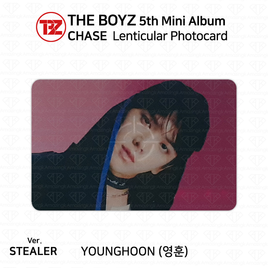 THE BOYZ 5th Mini Album Chase Official Lenticular Photocard