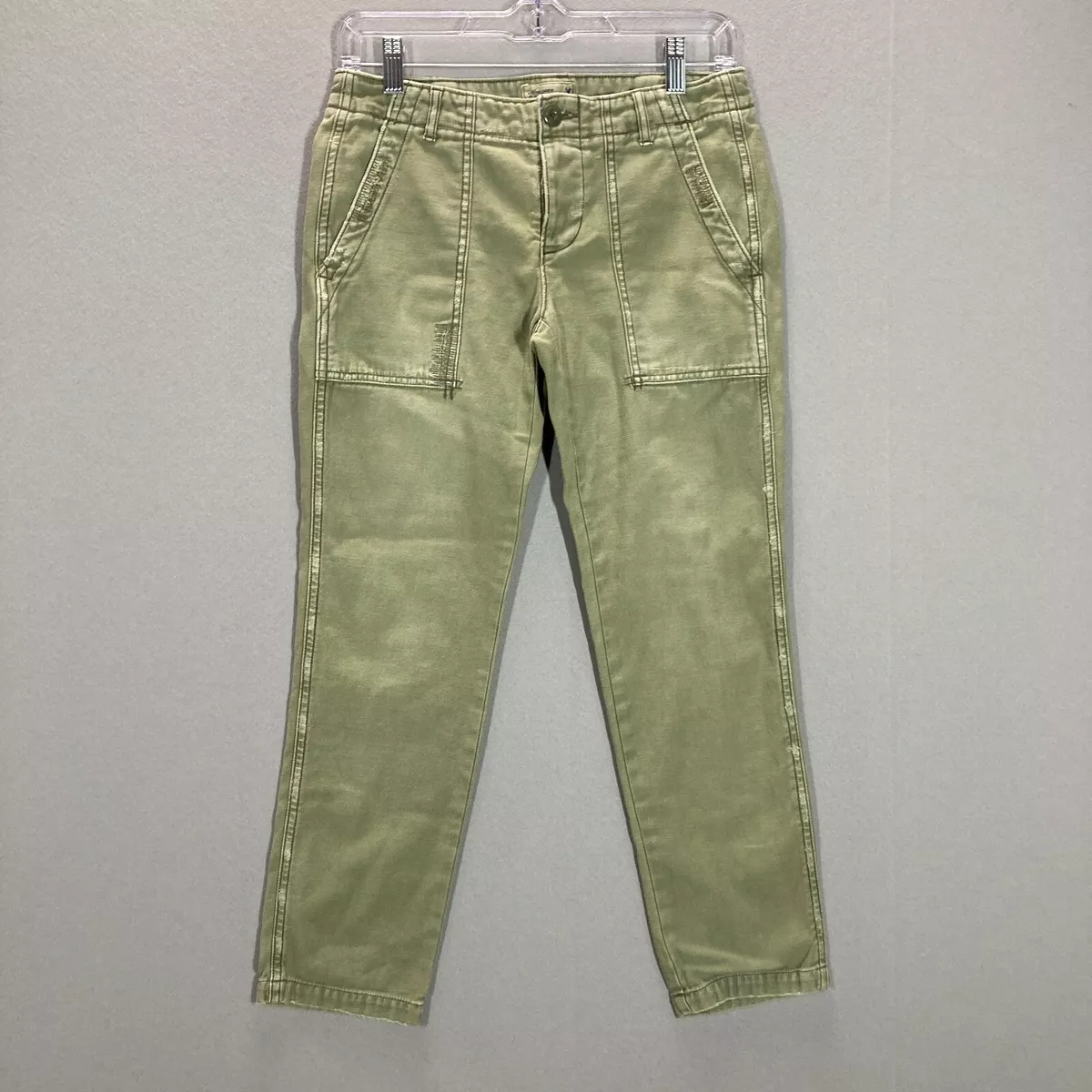 American Eagle Outfitters Khaki Green Military Utility Cargo Pants