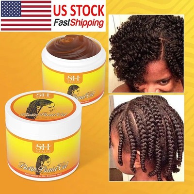 Traction Alopecia Braiding Gel 100g Biotin Cream Edge Control Wax Anti Hair Loss