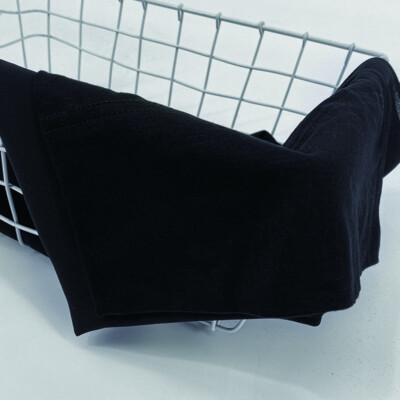 Premium Black Chiffon Hijab and Matching Undercap Set