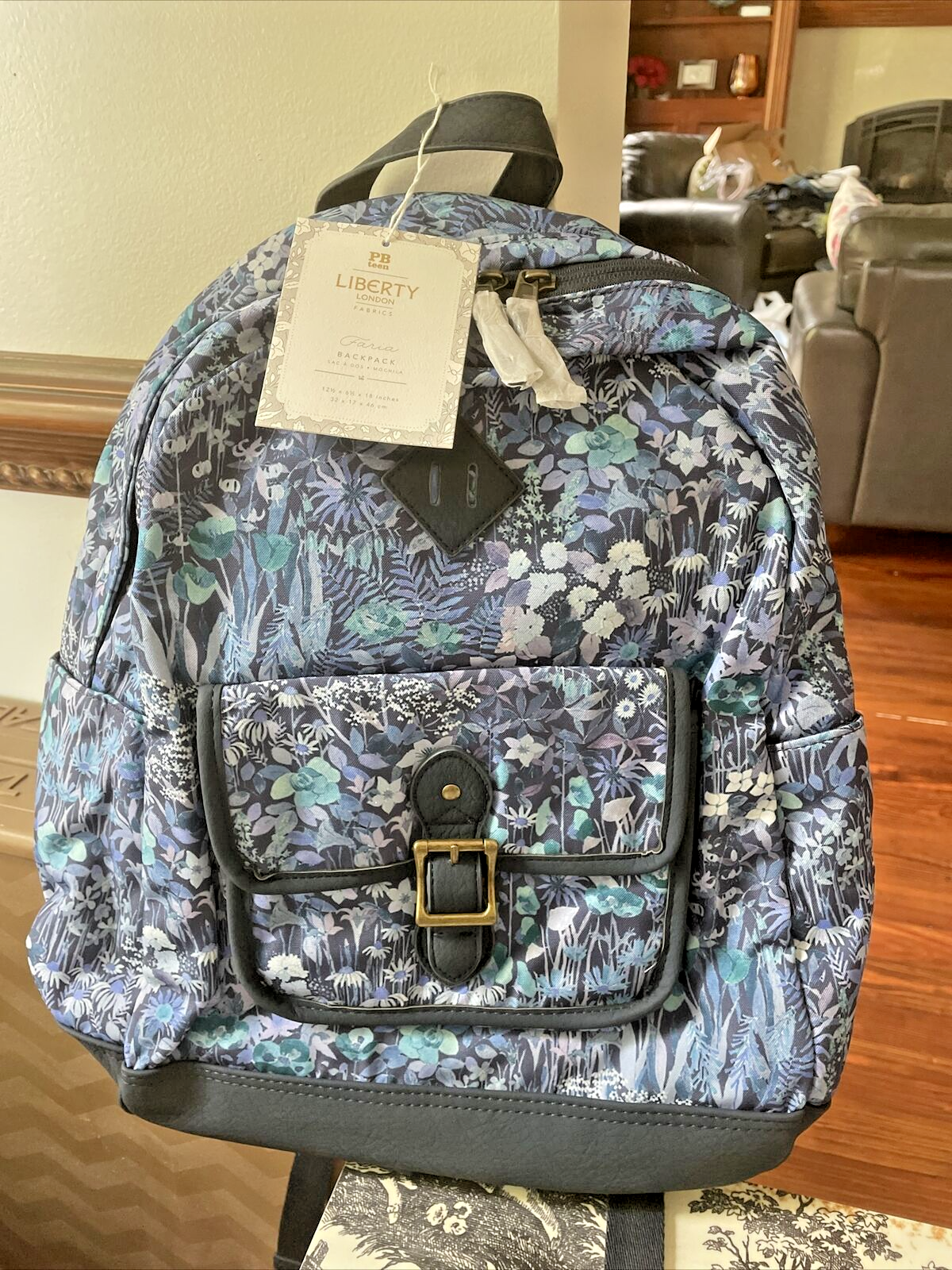 PONY Pottery Barn scuola Disney zaino fiore floreale Liberty Londra vacanza teen.