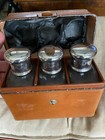 Tuscany 3 bottle au de Toilette in leather case vintage — photo 1