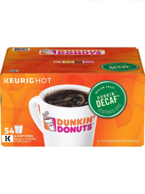 Dunkin' Donuts Decaf Coffee K-Cups, Medium Roast (54 ct.) Great Price