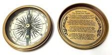 3 Inches Big Size Magnetic Compass with Beautiful Brass Finish Compass.
