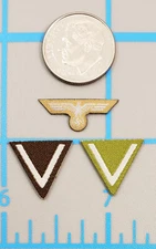 DID Burk WWII German Afrika korps 3 patch lot 1/6 scale toys soldier dragon DAK