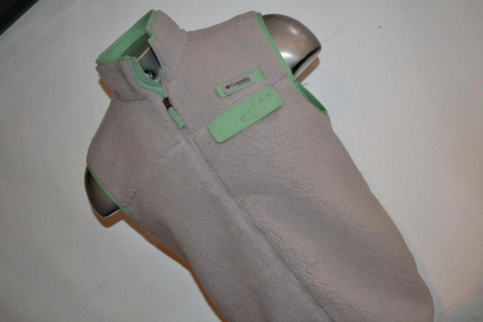 39961 Columbia PFG Fishing Fleece Jacket Vest Size Small Mens - Image 3 of 4