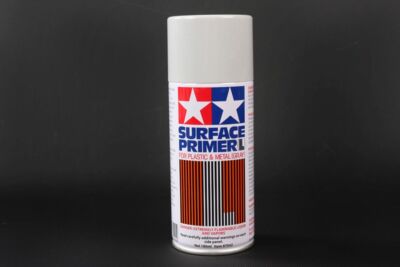 Tamiya Light Gray Metal/Plastic Surface Primer Aerosol Spray Can TAM87042