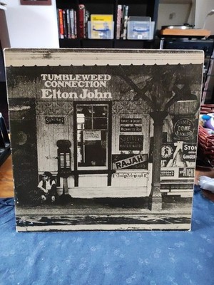 Elton John Tumbleweed Connection Translucent Red Vinyl LP + G/F + Book VG+/VG+