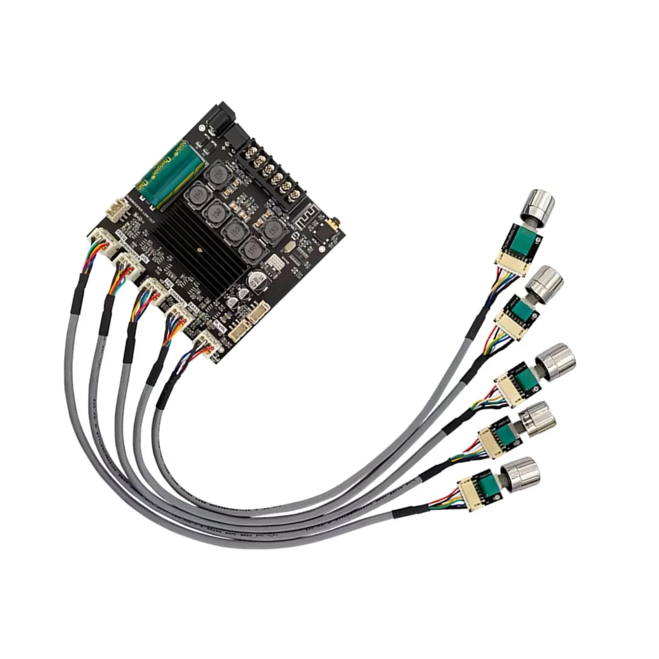 TPA3116D2 Bluetooth 50W*2+100W 2.1 Canales Amplificador de Potencia Placa Módulo Kit Foto 3 de 4