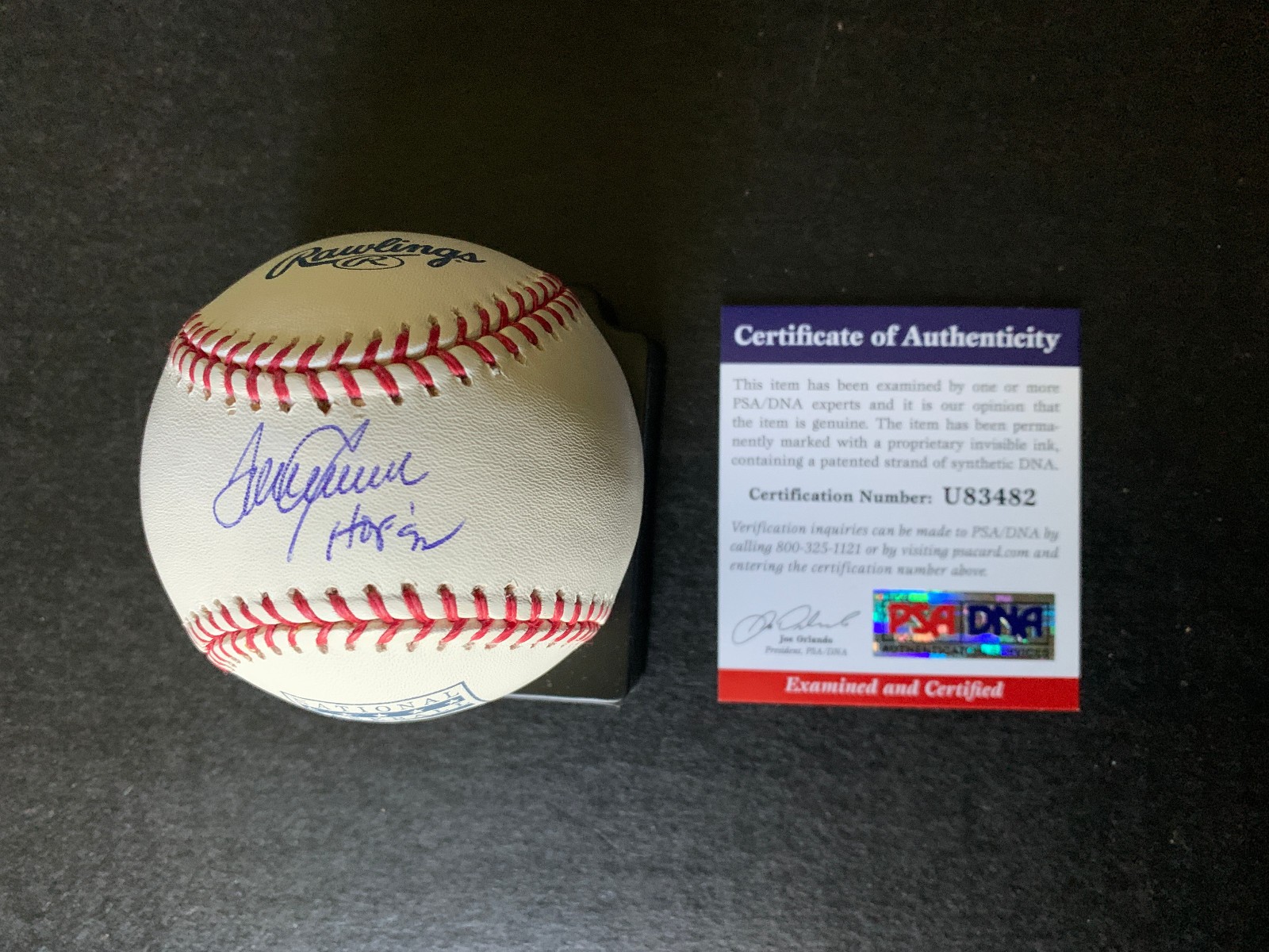 MLB Baseball Signed By Tom Seaver ins HOF Auto Autograph Signature PSA/DNA Cert view 1