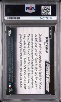 2018 Topps Stadium Club - Power Zone Shohei Ohtani #PZ-SO (RC) for