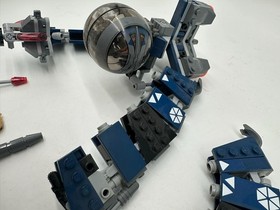 LEGO Star Wars Droid Tri-Fighter 8086 Incomplete Parts Rocket Battle Droid