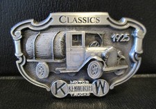 Kenworth 1925 Model Truck Belt Buckle 1987 Tonkin Paccar Trucking Promo Classics