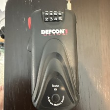 Targus DEFCON 1 Ultra Laptop Notebook Combination Lock and Alarm