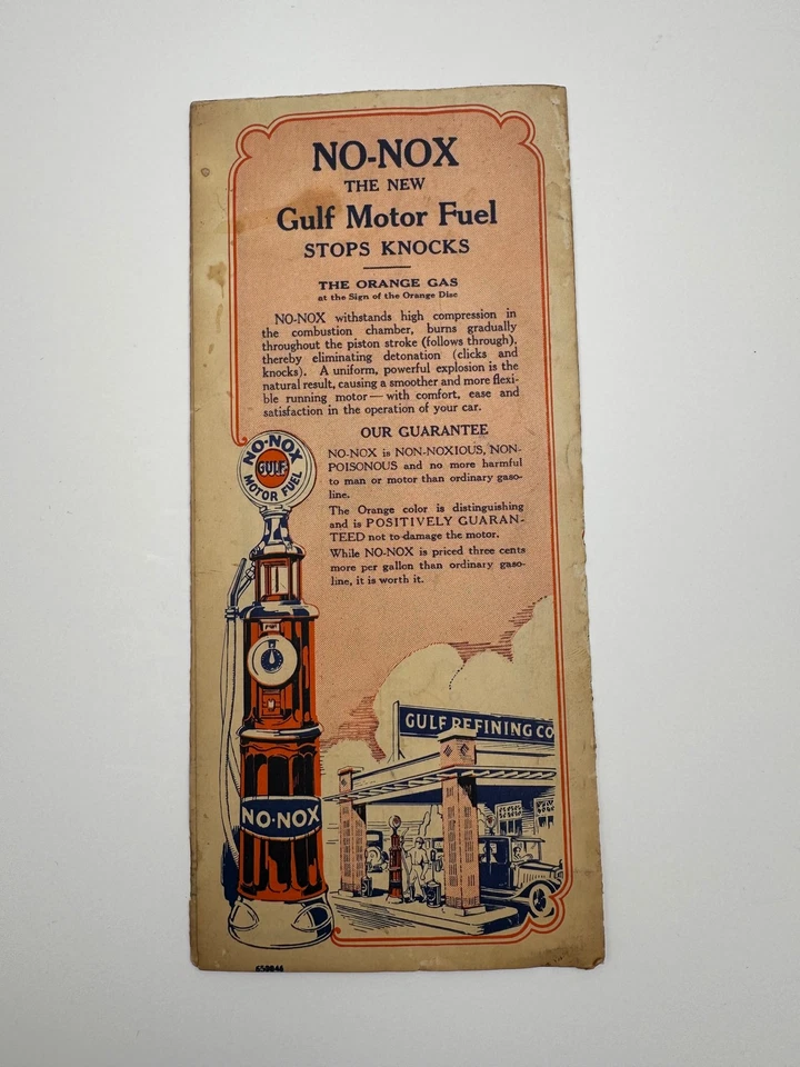 Hoja de ruta del Golfo de colección años 30 Foto 2 de 4