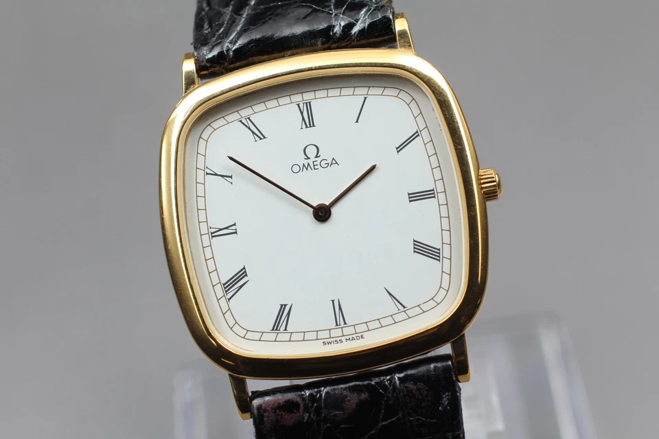 [Casi COMO NUEVO] Reloj Omega DeVille Cal.1378 195.0077.2 Cuadrado Romano Qz Hombre Foto 2 de 4