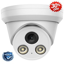 Vikylin 5MP Security IP Camera MIC POE Full Color Turret Outdoor NDAA compliant