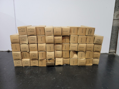 Lot of 53 5517 NOS vacuum tube Raytheon cold cathode rectifiers (CK5517) *READ*