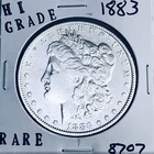 1883 MORGAN SILVER DOLLAR HI GRADE GENUINE U.S. MINT RARE COIN 8707