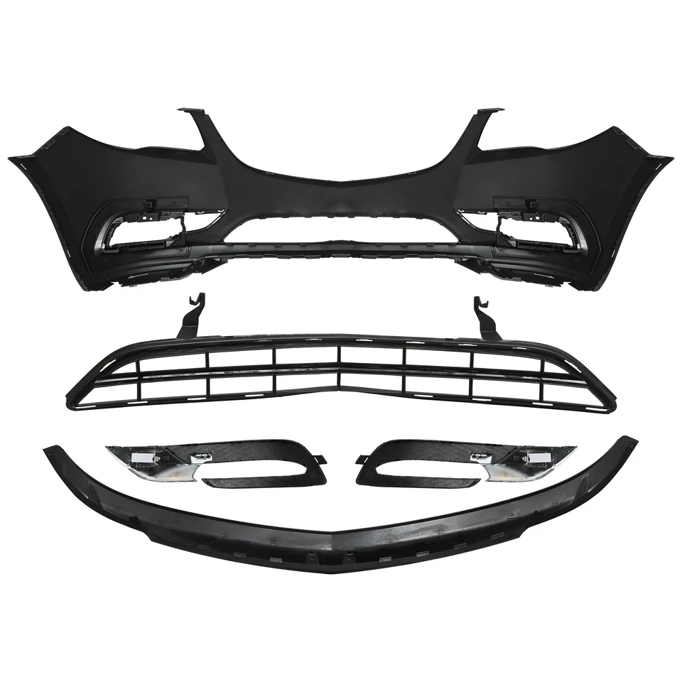 For Buick Enclave 2013-2016 Front Bumper Cover Assembly Kit w/o Sensor Hole Foto 4 de 4