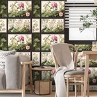 Livebor Floral Wallpaper Peel and Stick Vintage Floral Contact Paper 17.7inx118.