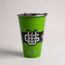 Wyld Gear 24 oz Insulated Stainless Steel Cup/ Tumbler New W/ Lid Rubber Bottom