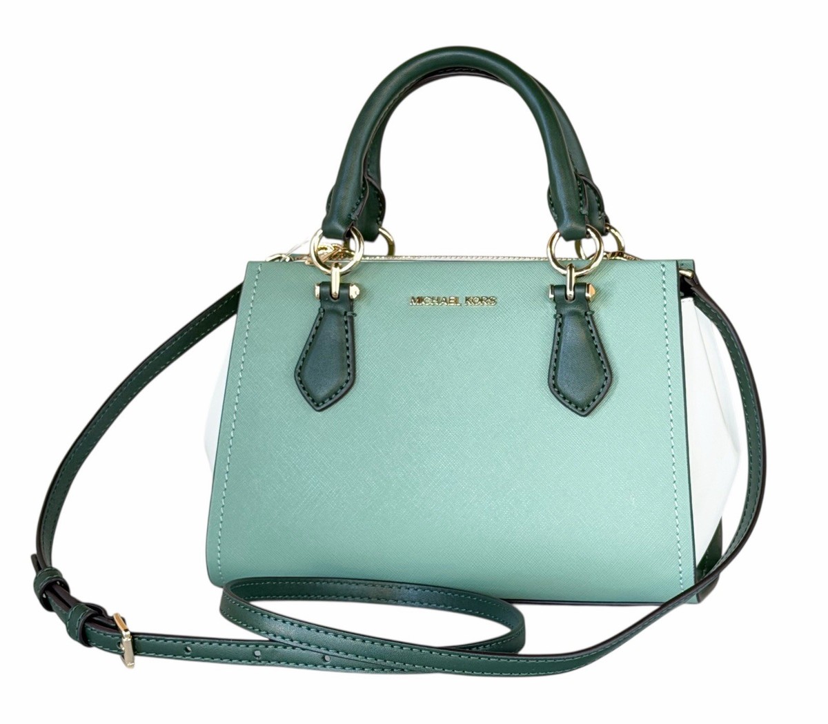 MARILYN サッチェル ミディアム マイケルコース　GREEN Amazon | Michael Kors マリリン ミディアム サッチェル, Amazon Green