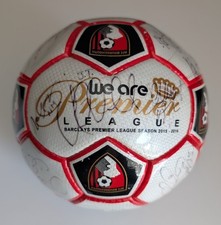 AFC Bournemouth Signed Football 2015-2016 From First Year In Premiership