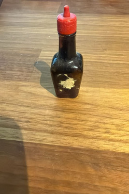 Mini Maggi Flasche 9g aus Glas Rarität Befüllbar